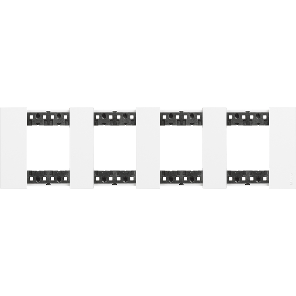 BTICINO KA4802M4KW, L.Now, 4X2 Frame Modules, White