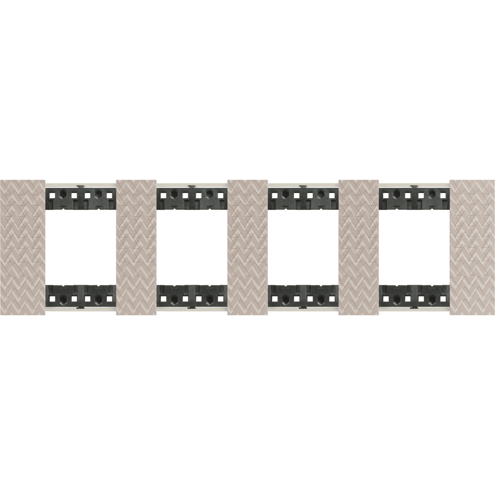 BTICINO KA4802M4MM, L.Now, 4X2 Modules Frame Optic