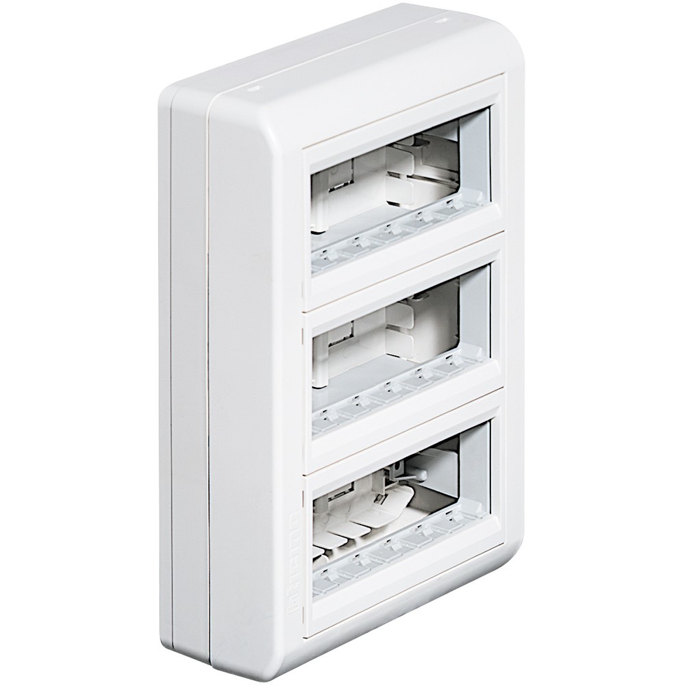 BTICINO 150418BA, Interlink, Multif Central 18 Modules, White
