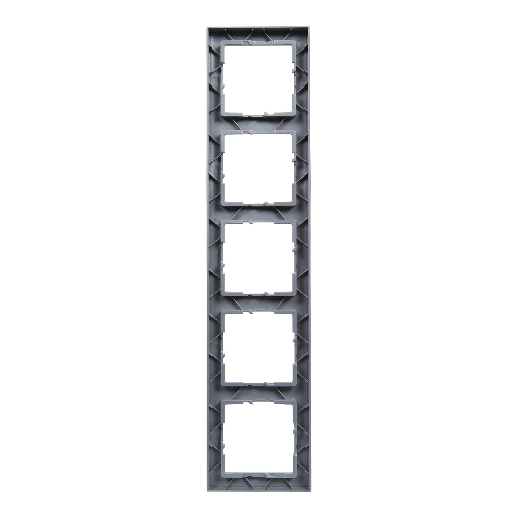 LEGRAND 721515, 5 Modules Frame, Aluminum