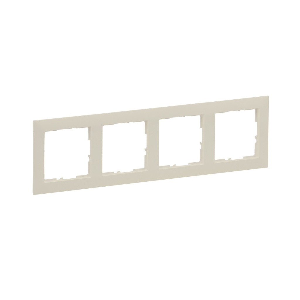 LEGRAND 721584, 4 Modules Frame, Ivory