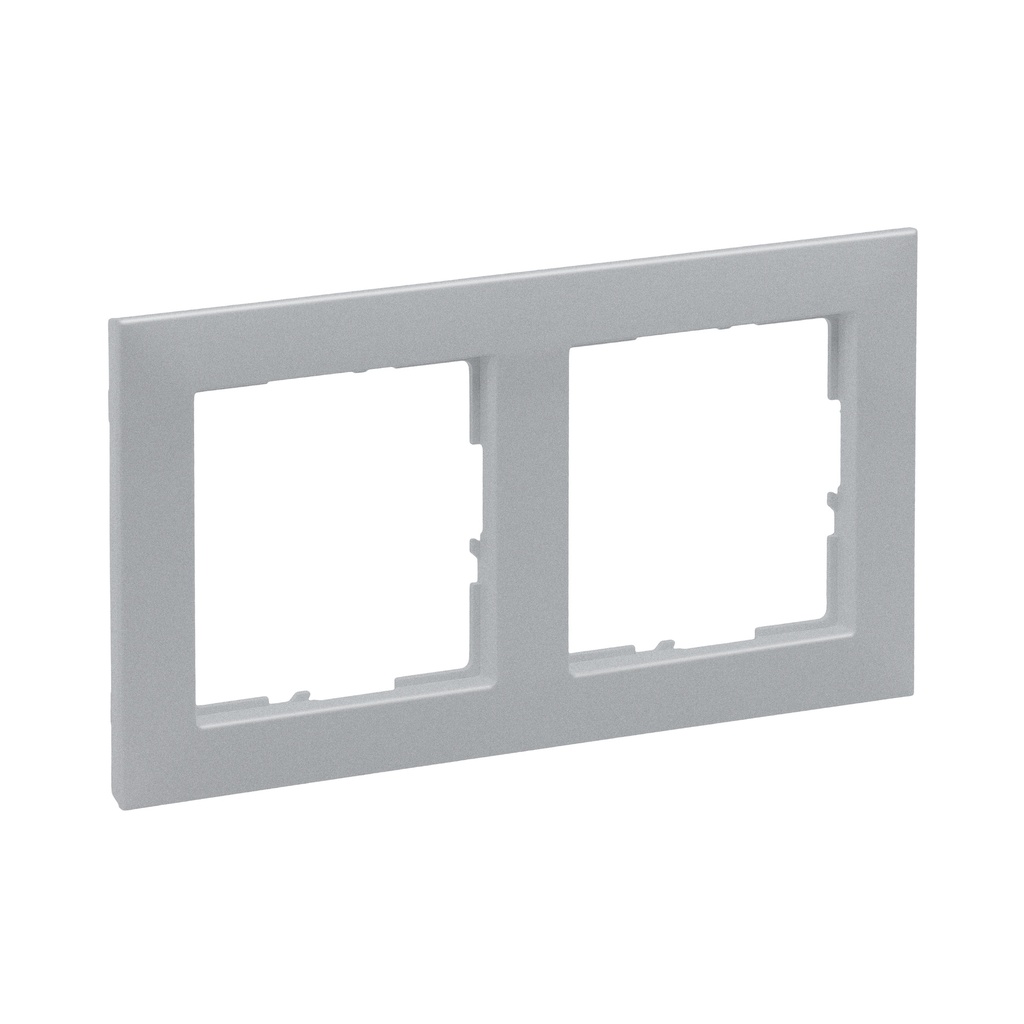 Legrand 721602, Ramă 2 Module, Titan