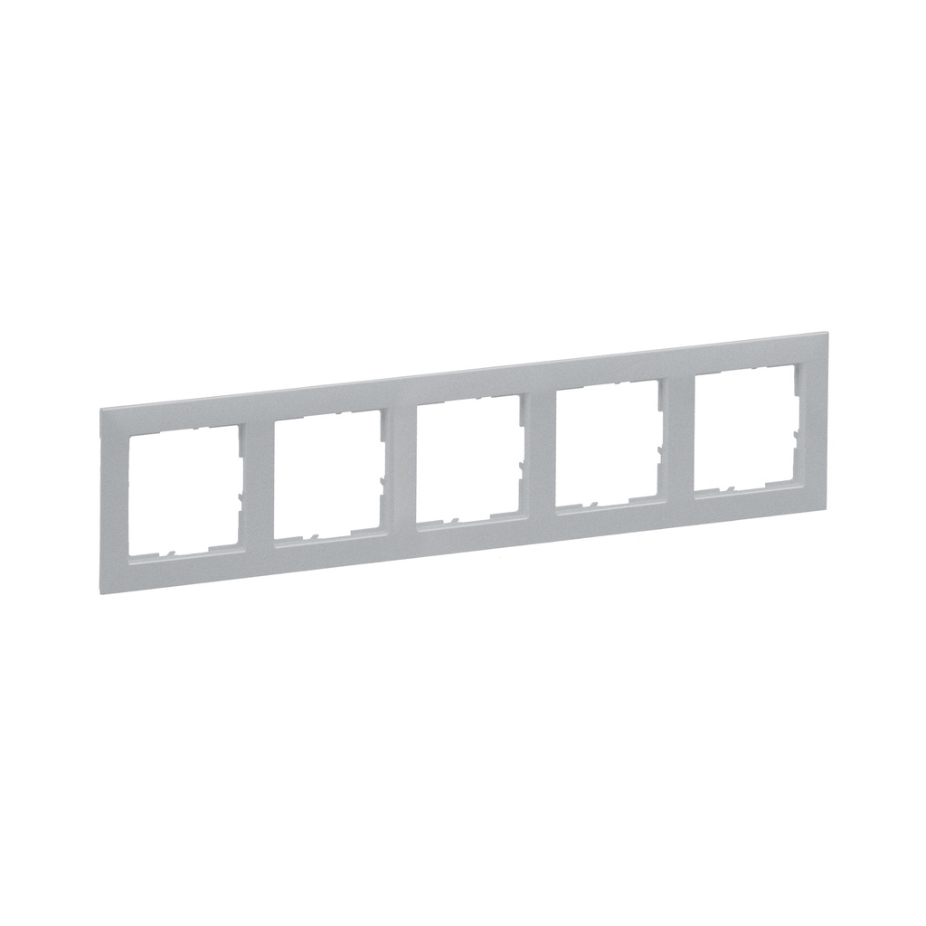 LEGRAND 721605, 5 Gang Frame, Titanium