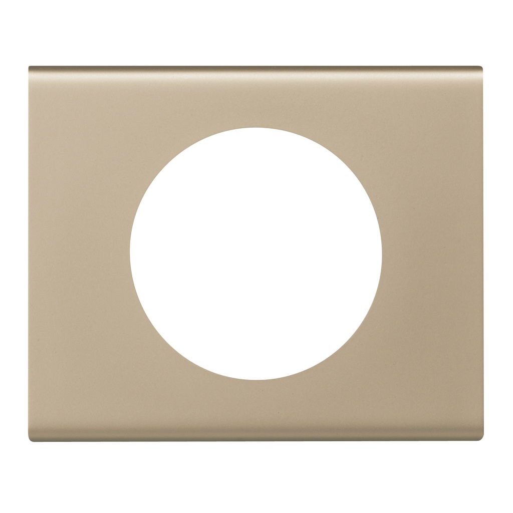 Legrand 069111, Placă Céliane, Materiale, 1 Modul, Nichel Catifelat
