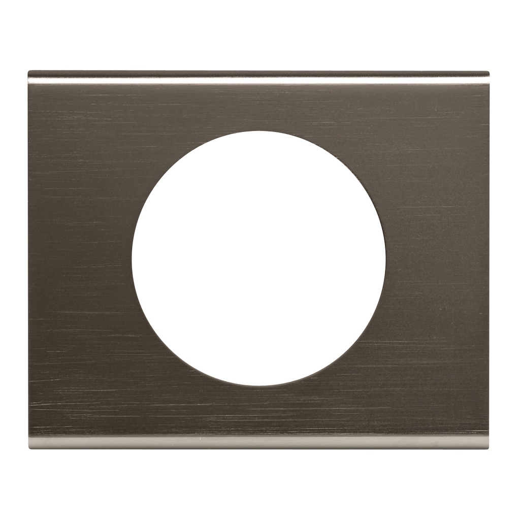 LEGRAND 069031, Céliane Plate, Materials, 1 Post, Black Nickel