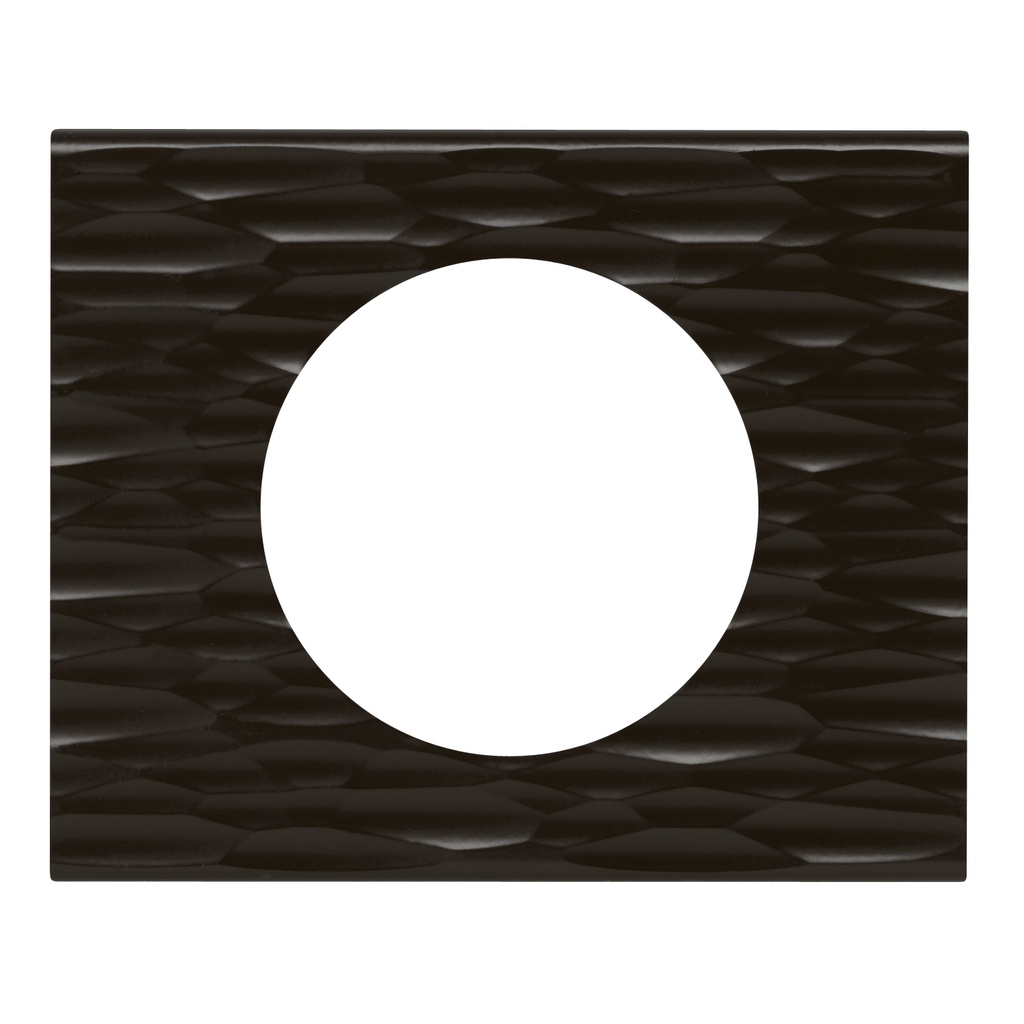 LEGRAND 069021, Céliane Plate, Materials, 1 Post, Carved Corian