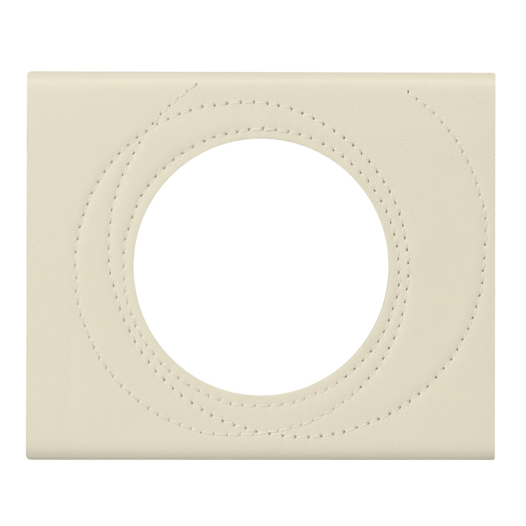 LEGRAND 069431, Céliane Plate, Materials, 1 Post, Couture Pearl Leather