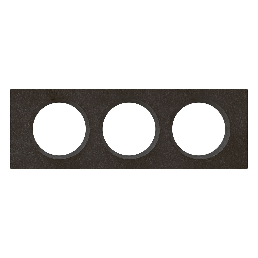 Legrand 069373, Placă Céliane, Materiale, 3 Module, Ardezie