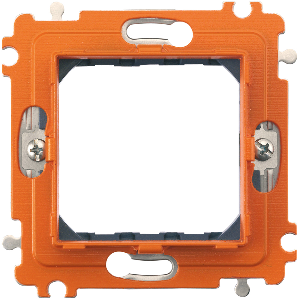 Bticino h4702, Suport axolute cu șuruburi pentru rame cu 2 module