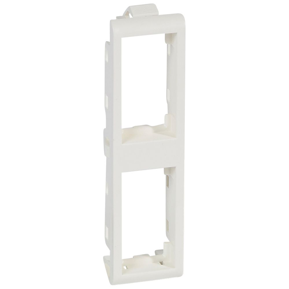 Legrand 080292, Suport mozaic pentru pereți subțiri, 2x1 module, Vertical/îngust
