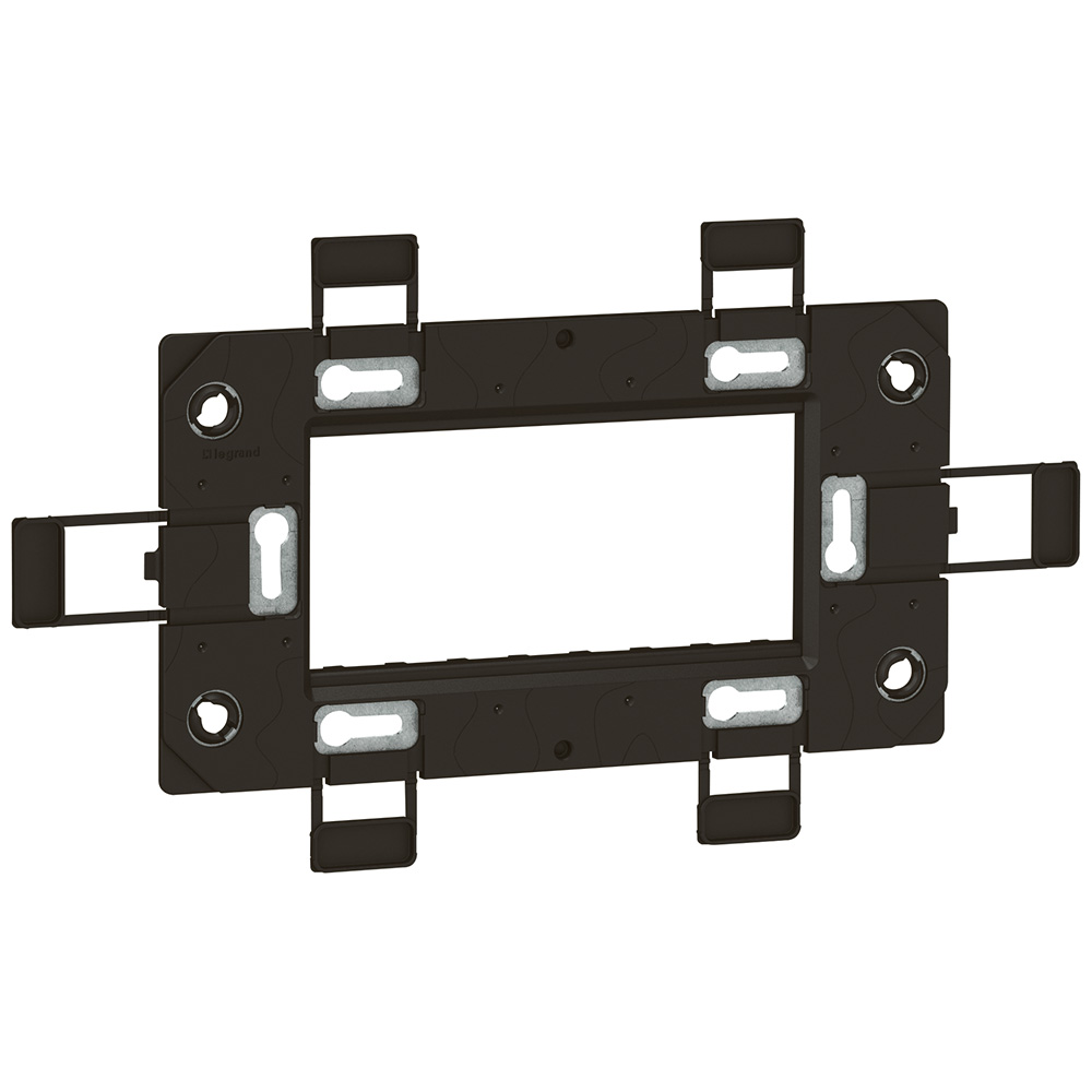 LEGRAND 576011, Arteor Support, for German/French Standard Boxes, 4 Modules