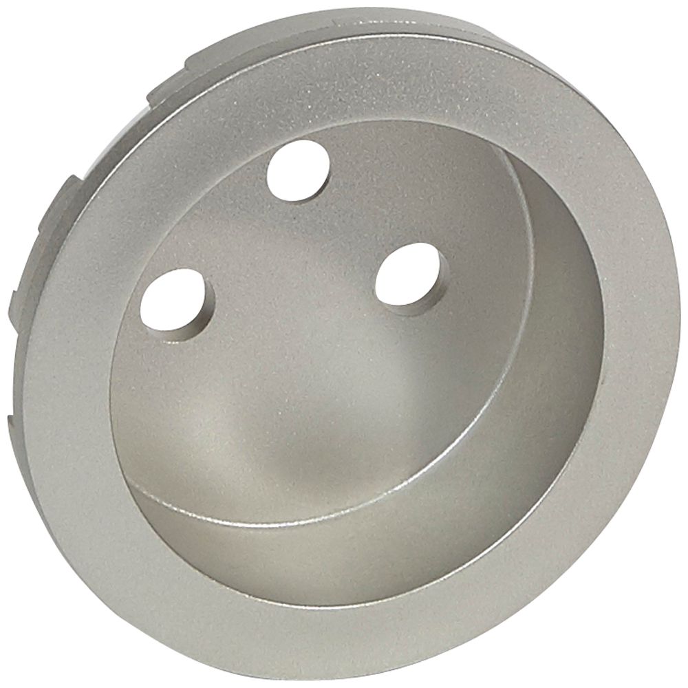 Legrand 068412, Placă Céliane, Priză standard francez 2P+T, Titan  