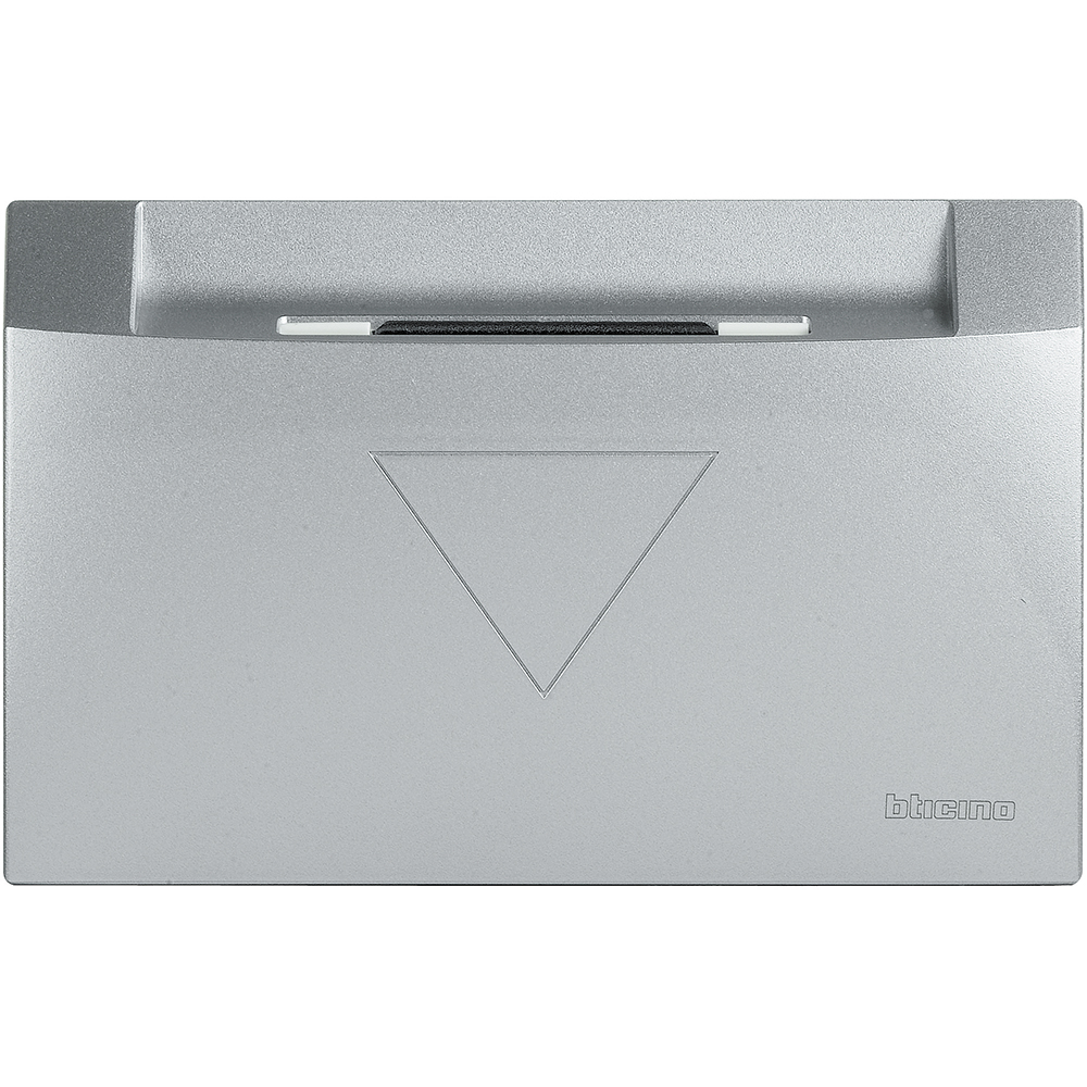 BTicino HC4547, Capac ornamental pentru întrerupător cu card Axolute, Aluminiu  