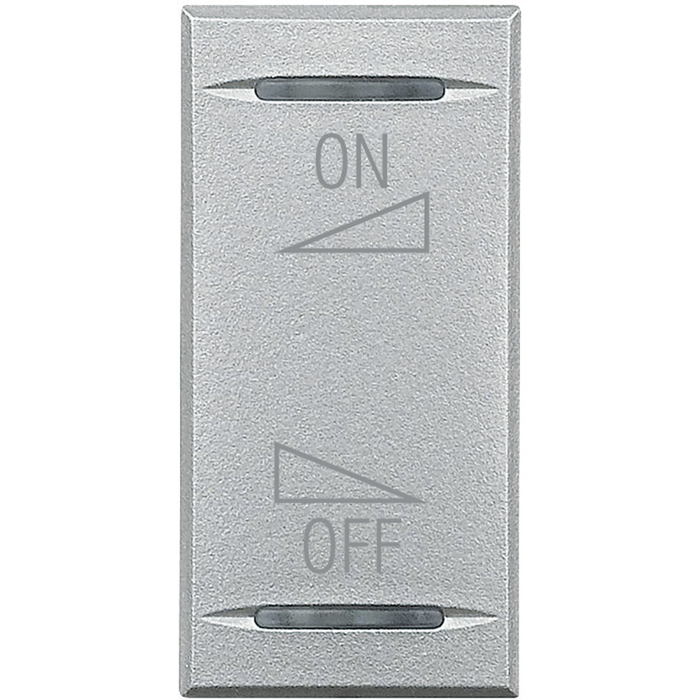 BTICINO HC4911AI, Axolute Myhome Bus Ornamental Cover, Sound Diffusion With On/Off Variation, Aluminum