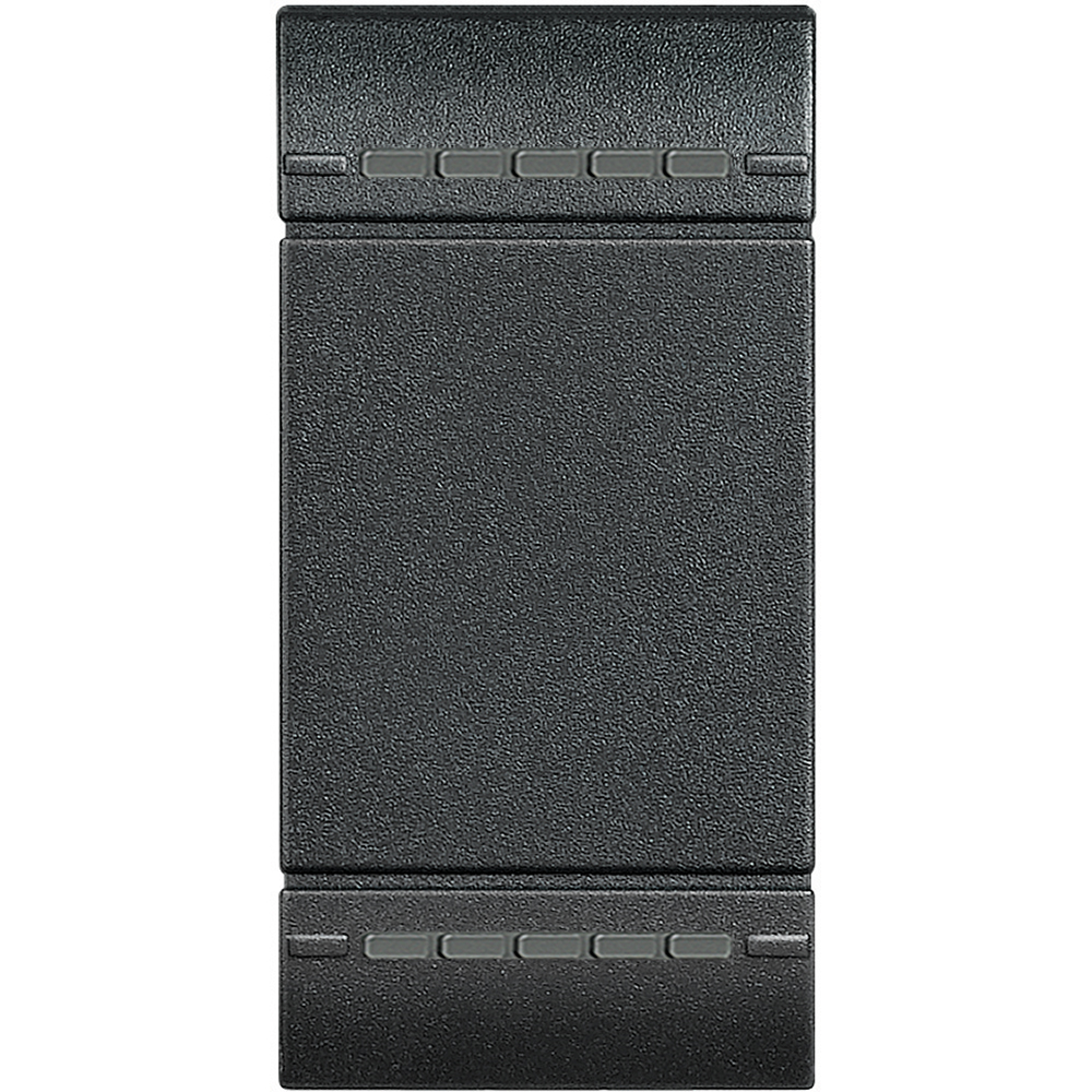 BTicino L4911N, Livinglight MyHome Bus, Capac buton, tip basculant neutru, 1 modul, Antracit  