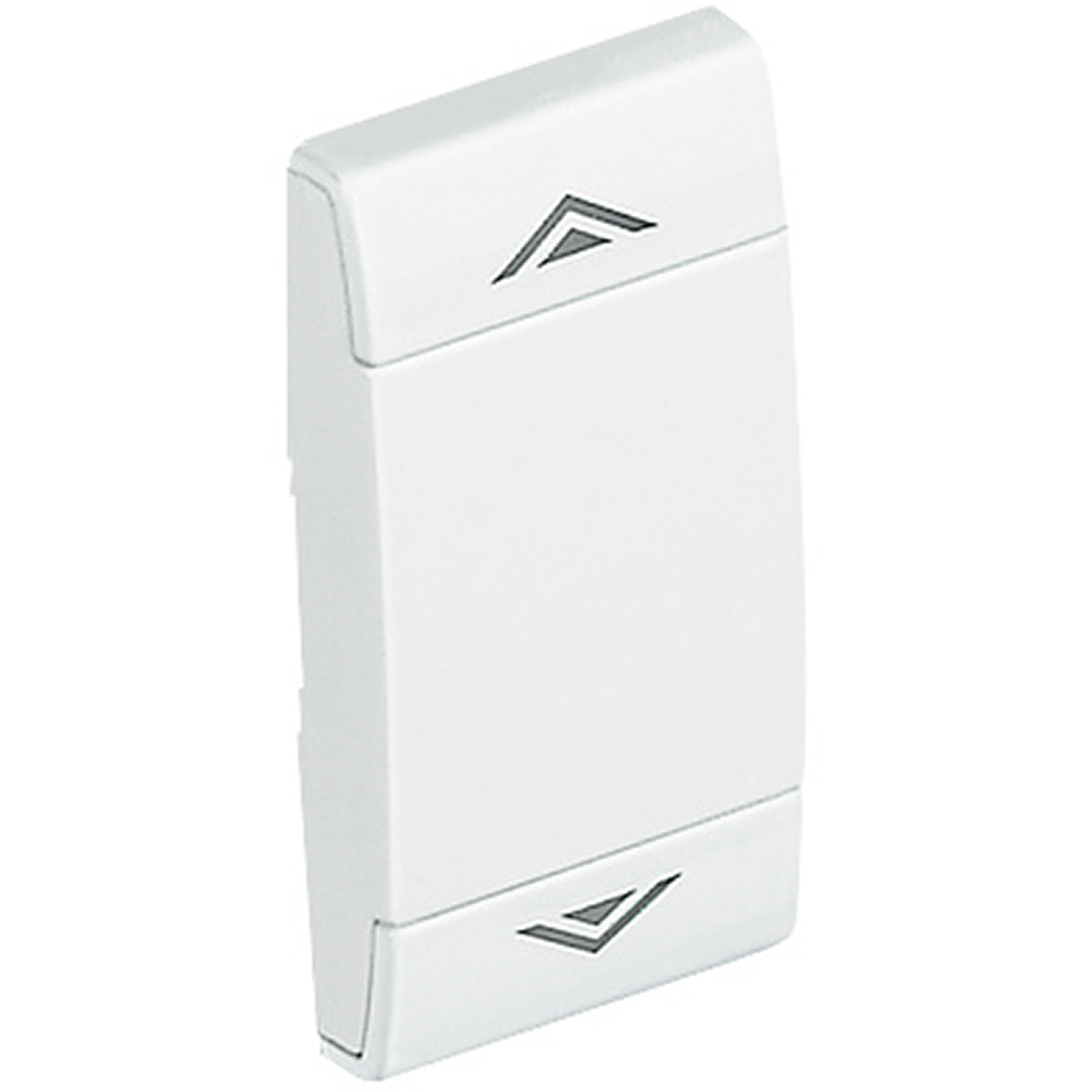 BTicino N4911AHN, Livinglight MyHome Bus, Capac buton, Simbol Sus/Jos, 1 modul, Alb  