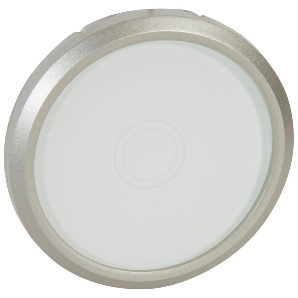 LEGRAND 068341, Céliane Plate, Tactile Control, Kaolin/Titan Glass