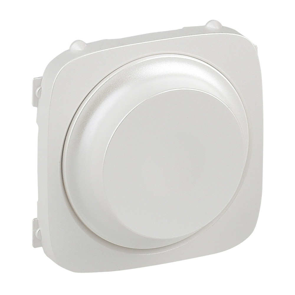 Legrand 752049, Placă Valena Allure, Variator rotativ fără neutru, Alb perlat  