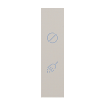 BTICINO KM11H, L.Now, Switch Plate With Hotel Card 1 Module Sand