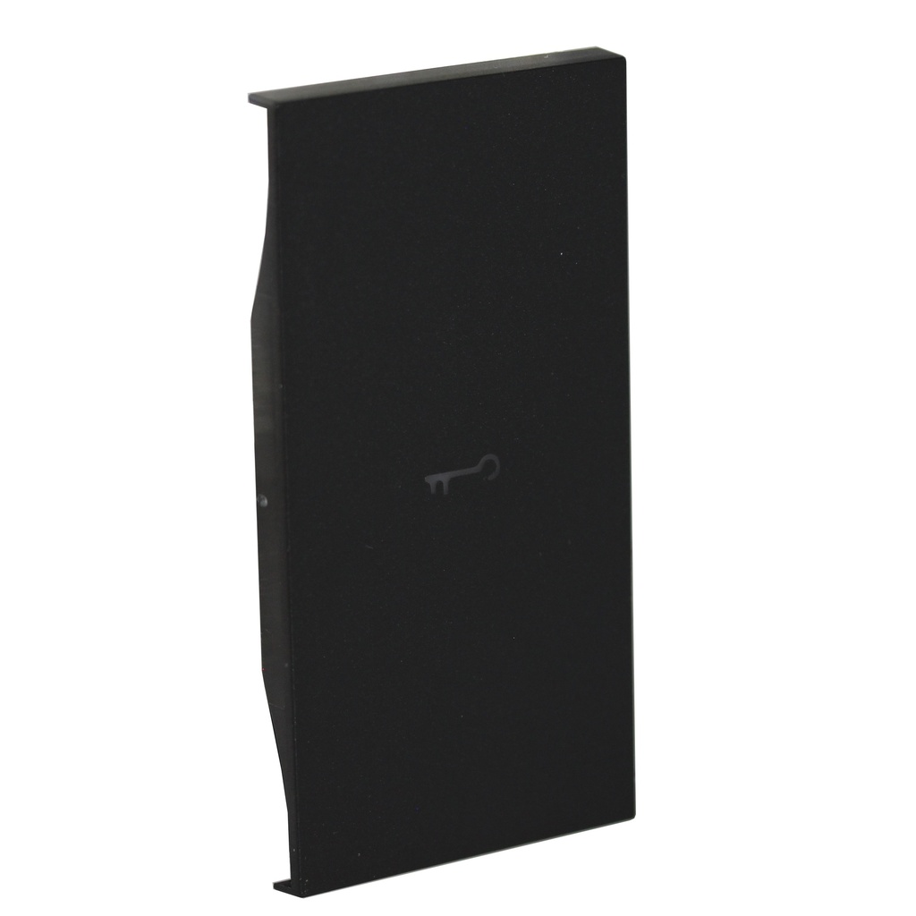 BTICINO KG01MH2F, Living Now Black Screen-Printed Key Cover