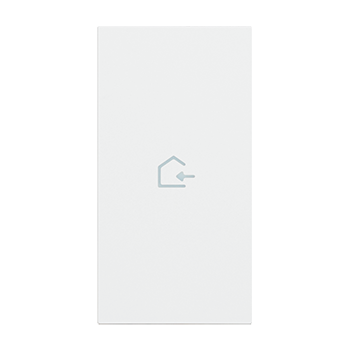 BTICINO KW01MH2BACK, Back Home Living Now White Screen-Printed Cover