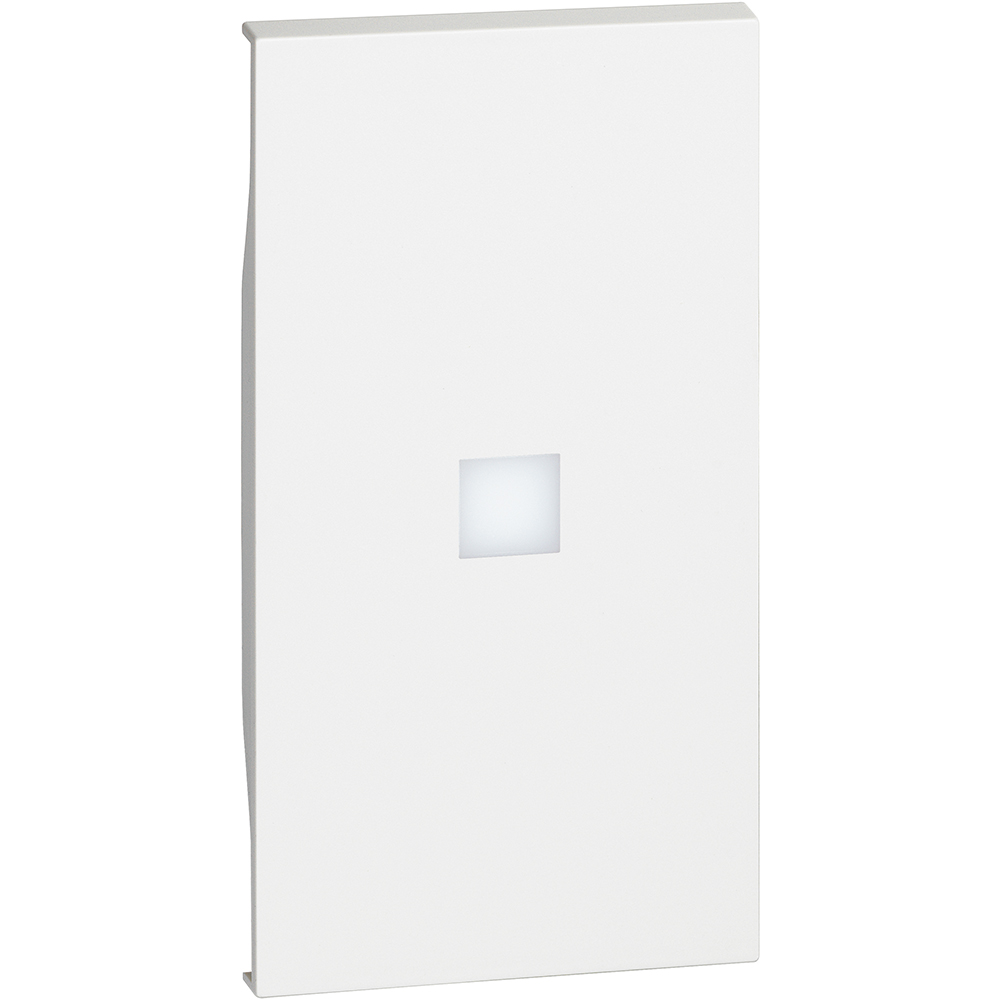 BTicino KW01MH2X, Capac personalizabil cu simboluri, Living Now, Alb  