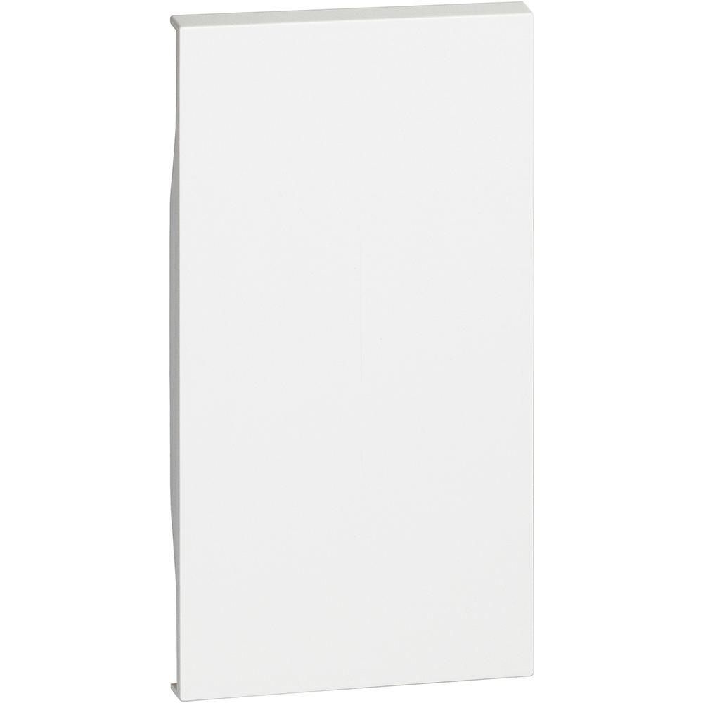BTicino KW00M2, L.Now, Buton fals 2 module, Alb  