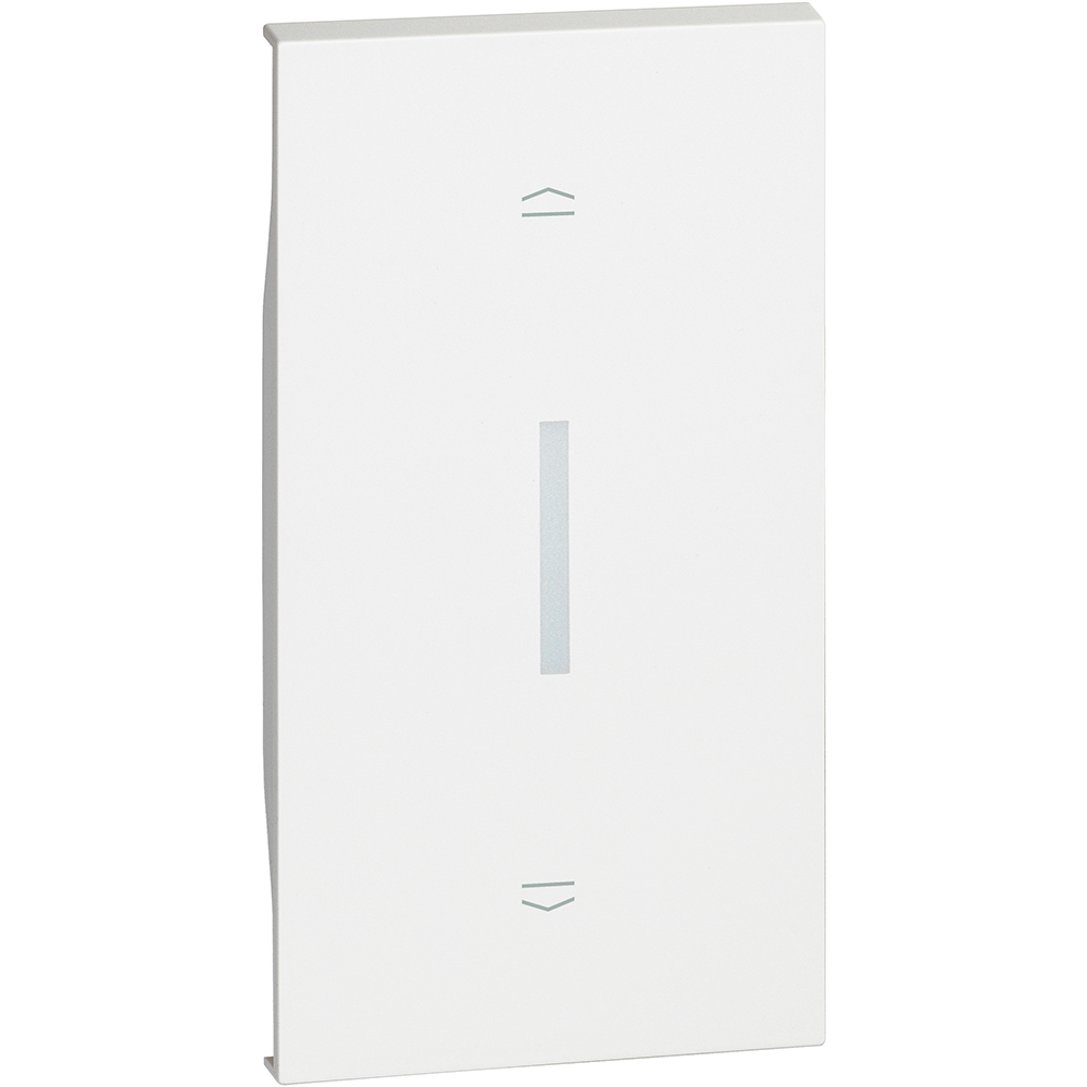 BTICINO KW06M2, L.Now, Shutter Switch Key 2 Modules White