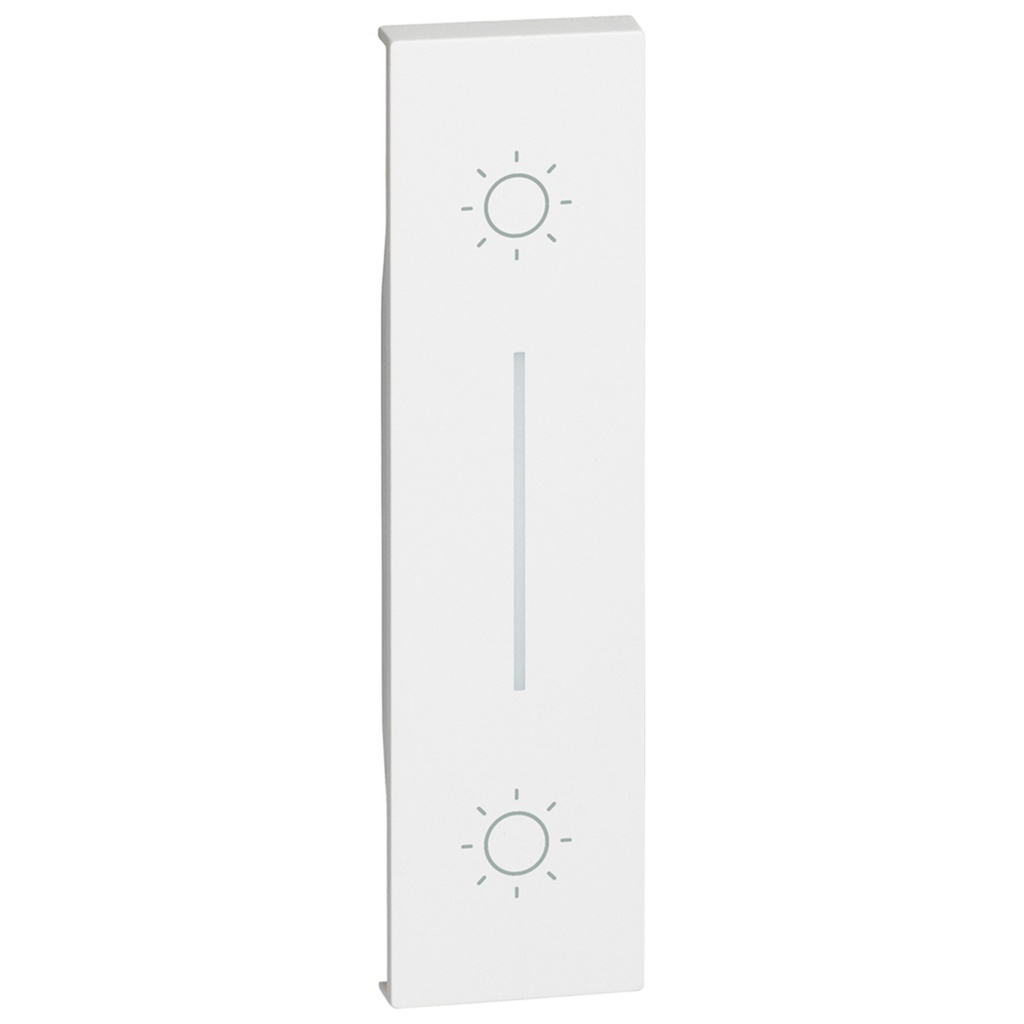 BTICINO KW05L, L.Now, Double Push Button 1 Module White