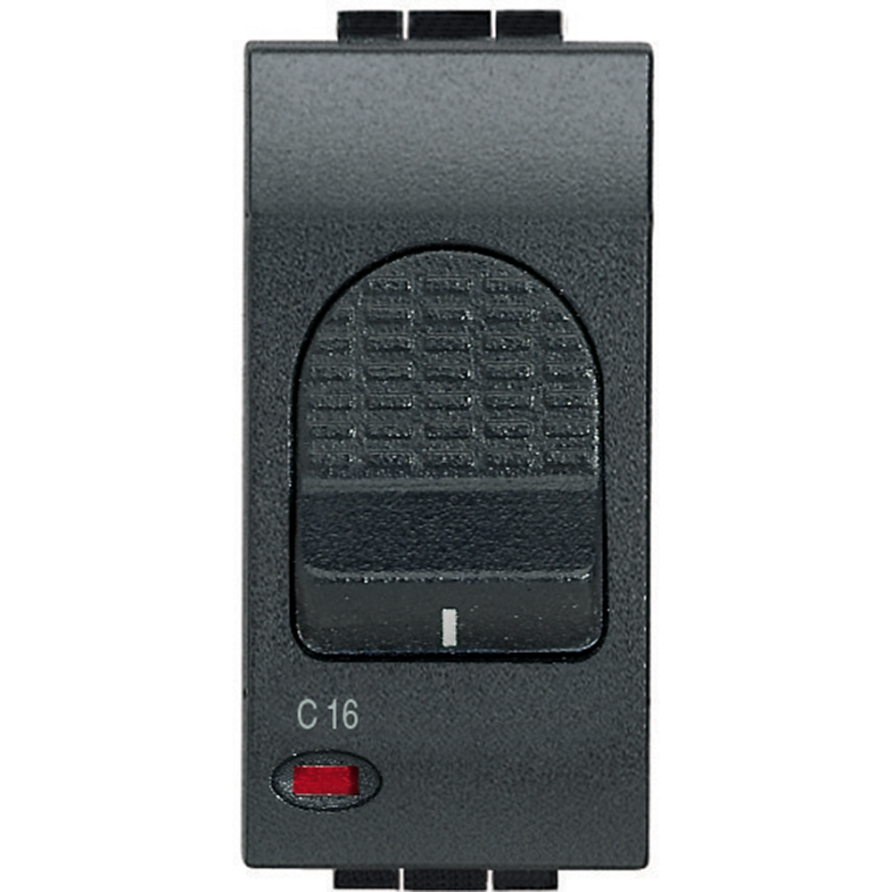 BTICINO L4301/16, Disjunctor termomagnetic, 2 poli cu 1P protejat, 16A, 230Vac, Icn = 3000A