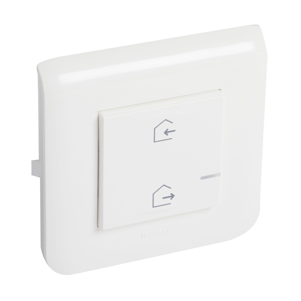 LEGRAND 077715L, Comutator wireless Mosaic with Netatmo pentru funcții Plecare/Sosire