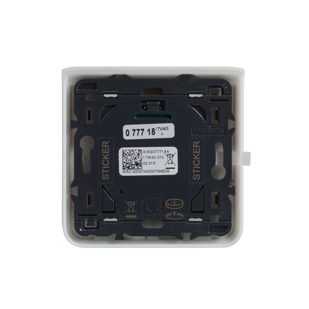 LEGRAND 077718L, Comutator wireless Mosaic with Netatmo pentru funcții Trezire/Somn