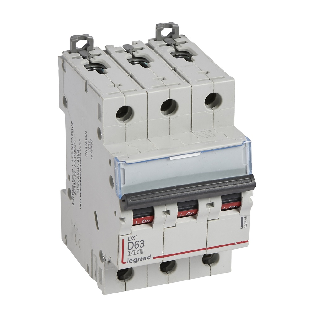 LEGRAND 409505, Disjunctor DX3 3P D63 10 kA