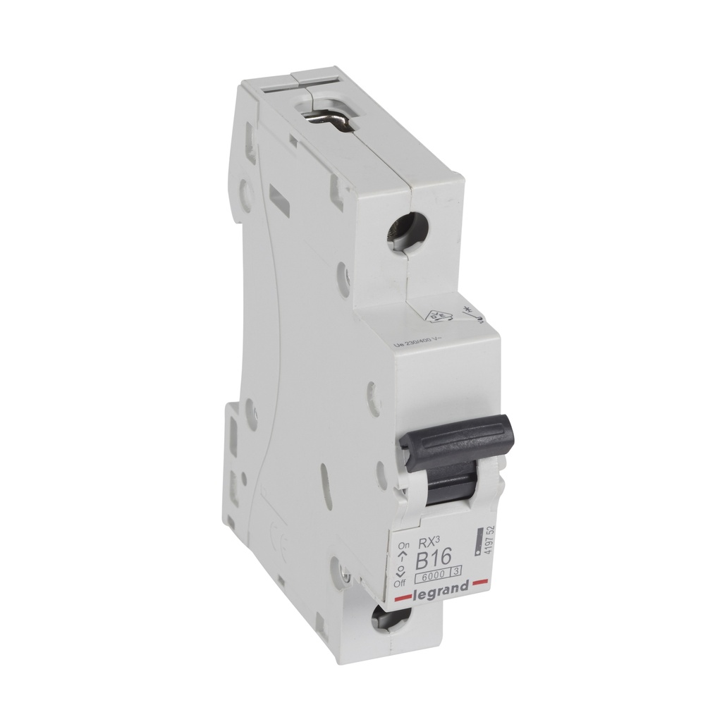 LEGRAND 419752, MCB RX³ 1P B16 6 kA