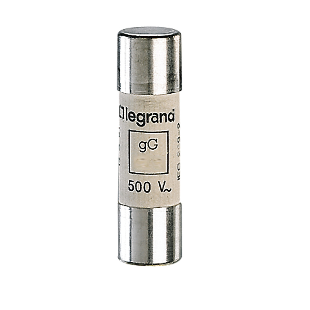 LEGRAND 014325, gG Cylindrical Fuse Cartridge, 14 × 51 mm, 25 A, without Indicator