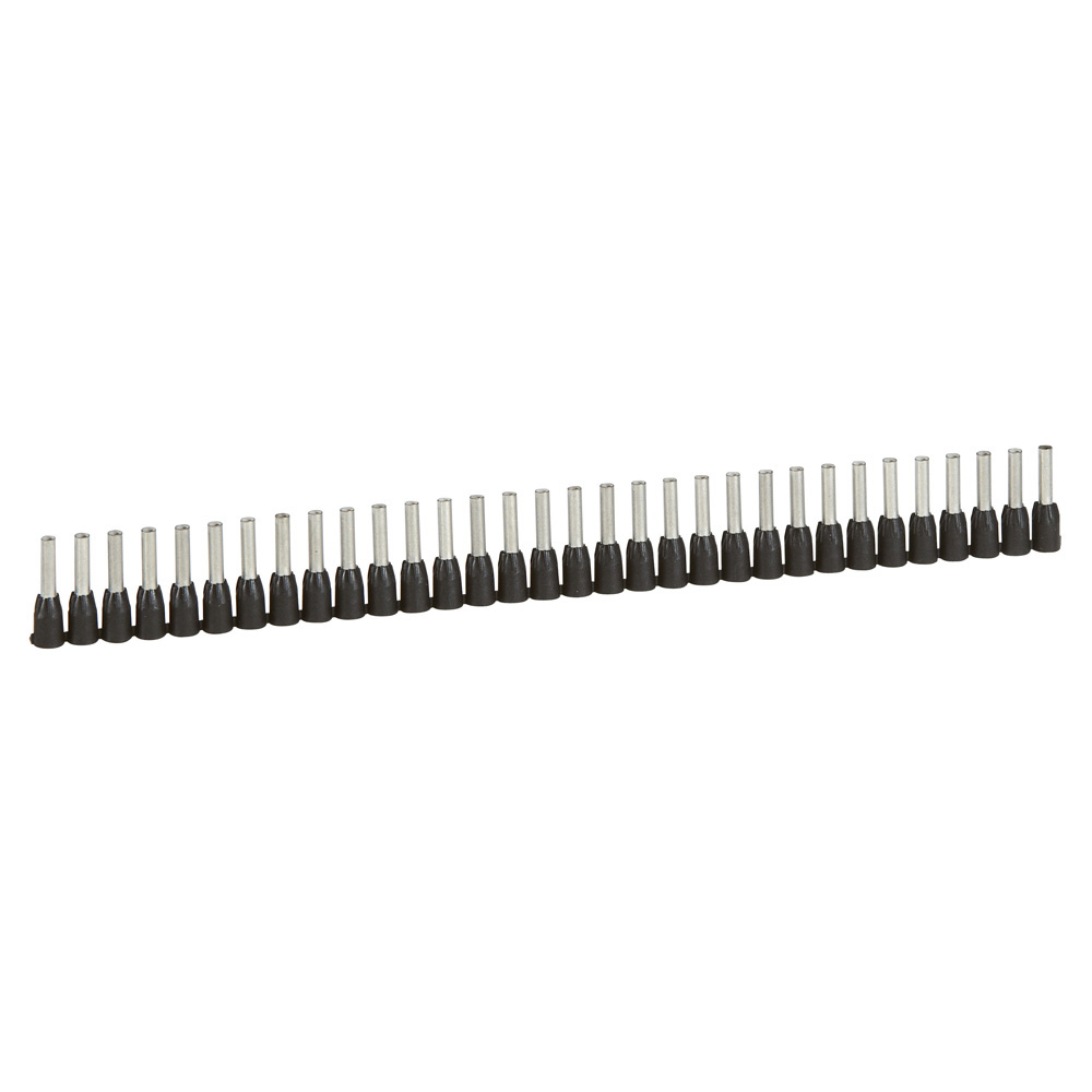 LEGRAND 037664, Ferrules In Strips Starfix, Cross Section 1.5 mm², Black