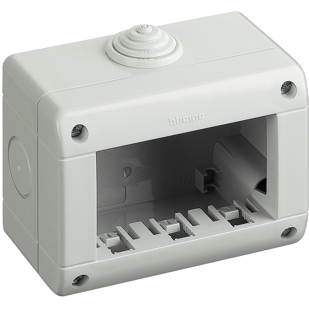 BTICINO 25403, Doză Idrobox Matix 3 module, IP40