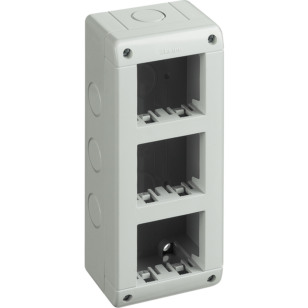BTICINO 25406V, Doză Idrobox Matix 6 module, Montaj vertical, IP40