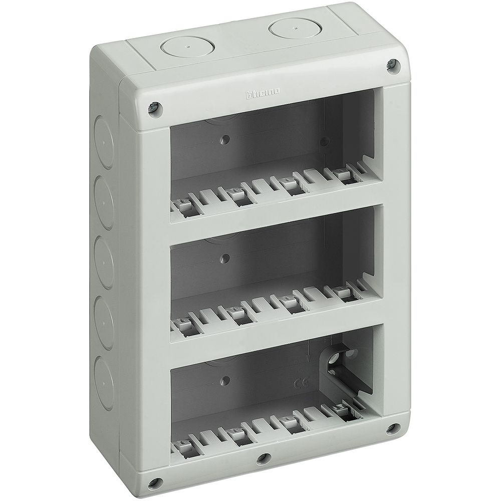 BTICINO 25412V, Doză Idrobox Matix 12 module, Montaj vertical, IP40