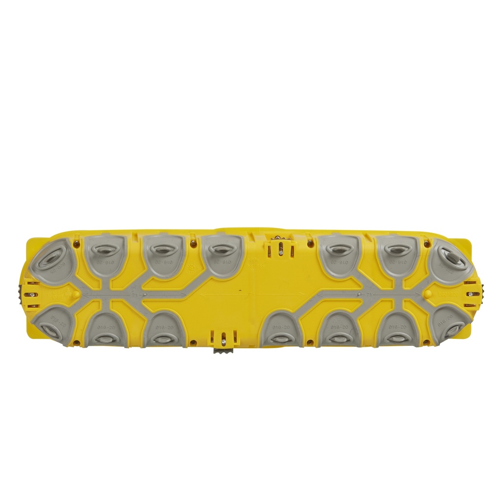 LEGRAND 080024, Doză aparataj EcoBatibox, 4 posturi sau 8/10 module pentru gips-carton, Adâncime 40 mm, Montaj îngropat