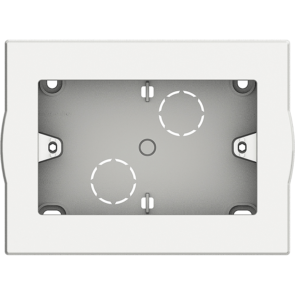 BTICINO 503BI, Universal Surface Box, 3 Gangs, White