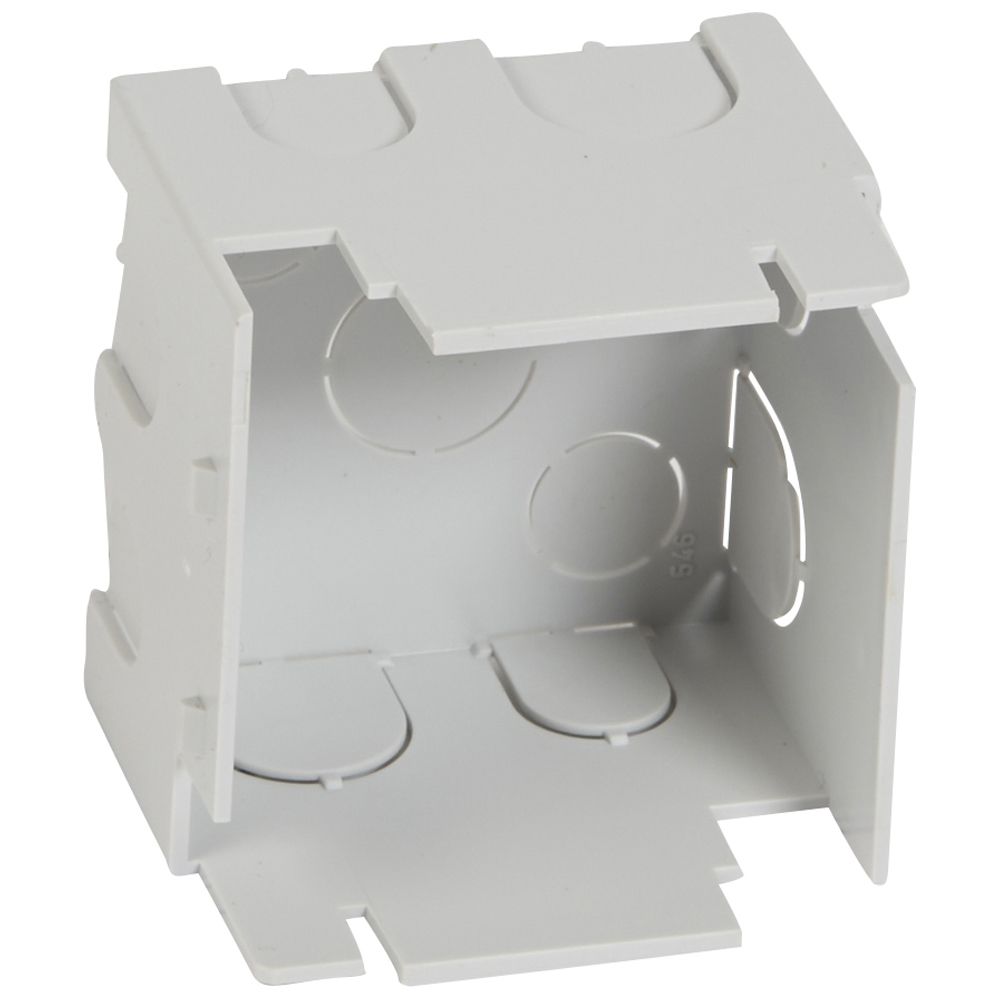 LEGRAND 080011, Casetă de izolare pentru pereți subțiri, 2 module, Pentru ref. 802 91/95