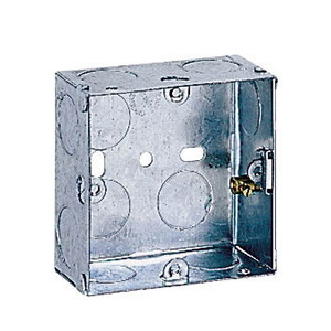 LEGRAND 089113, Doză metalică pentru montaj îngropat, 35 mm, 1 poziție