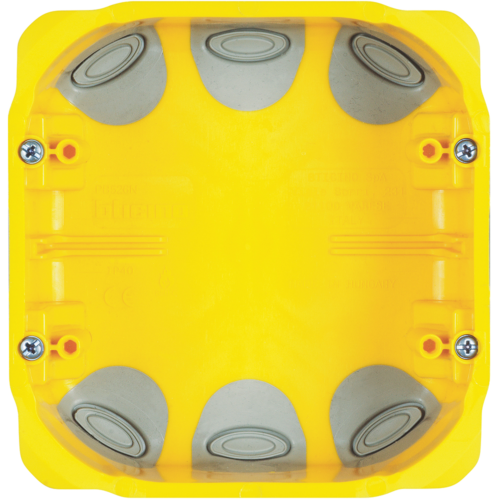 BTICINO PB526N, Cutie pentru gips-carton, 3+3 module