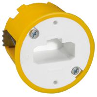 LEGRAND 089305, Batibox Lighting Box, Drywall, for Wall Light with Automatic Terminals, 50 mm Depth