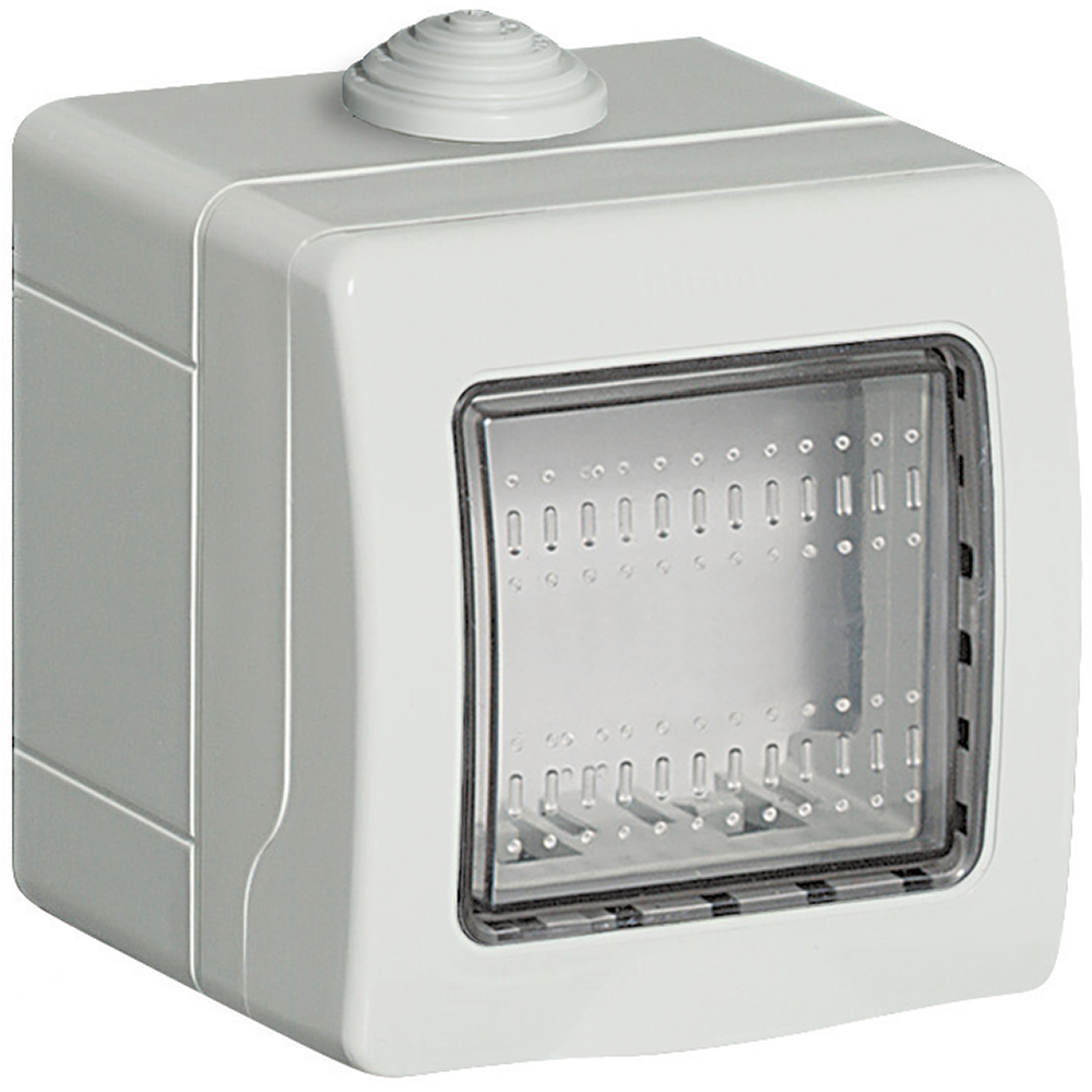 BTICINO 24502, Idrobox Surface Box IP55, 2 Modules
