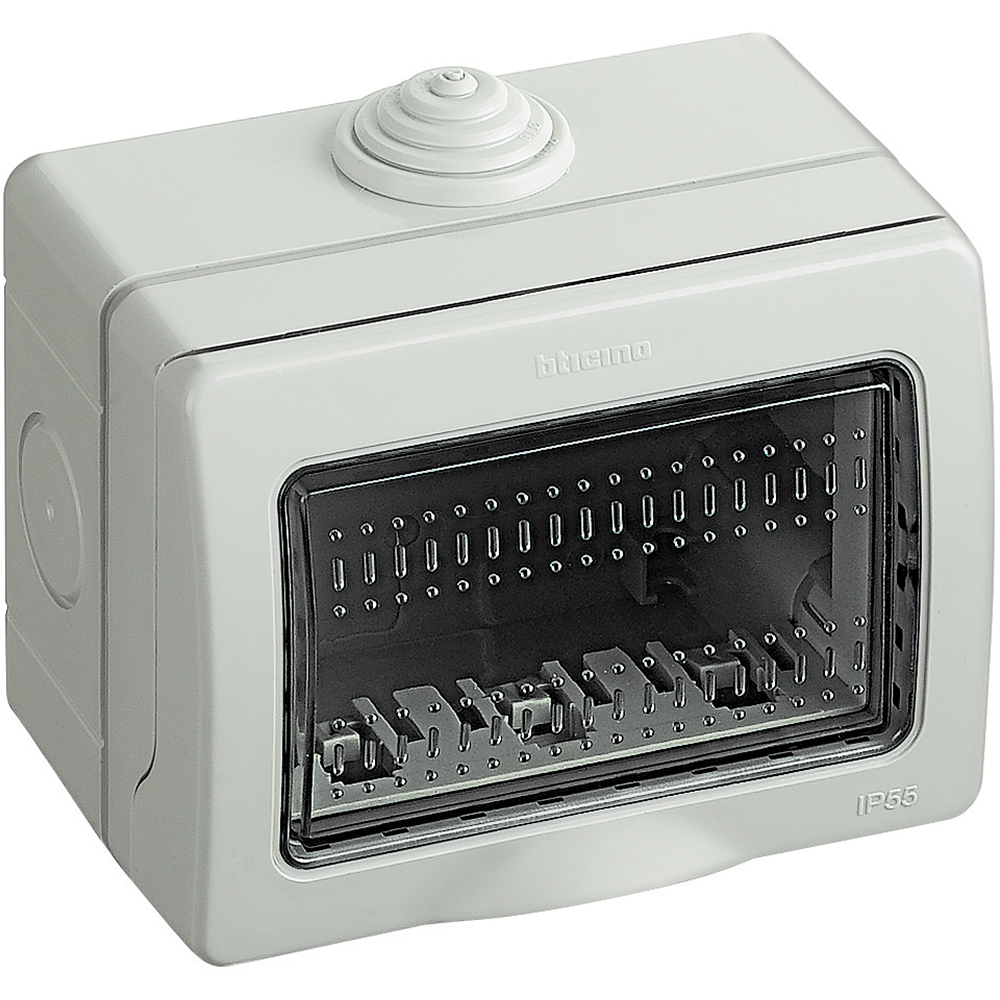 BTICINO 25503, Idrobox Matix Box IP55, 3 Modules
