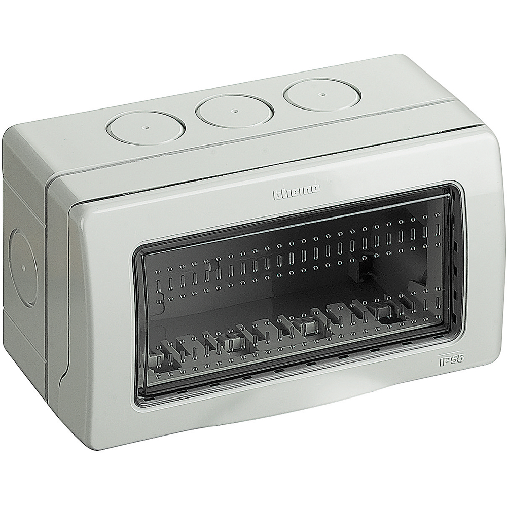 BTICINO 25504, Doză Idrobox Matix IP55, 4 module