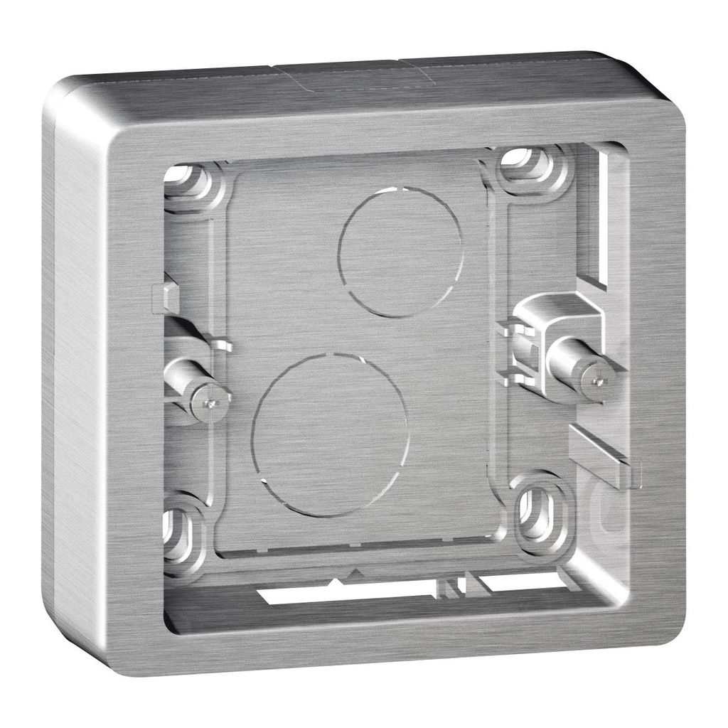 LEGRAND 080244, Céliane Surface Box, 1 Gang, Titanium