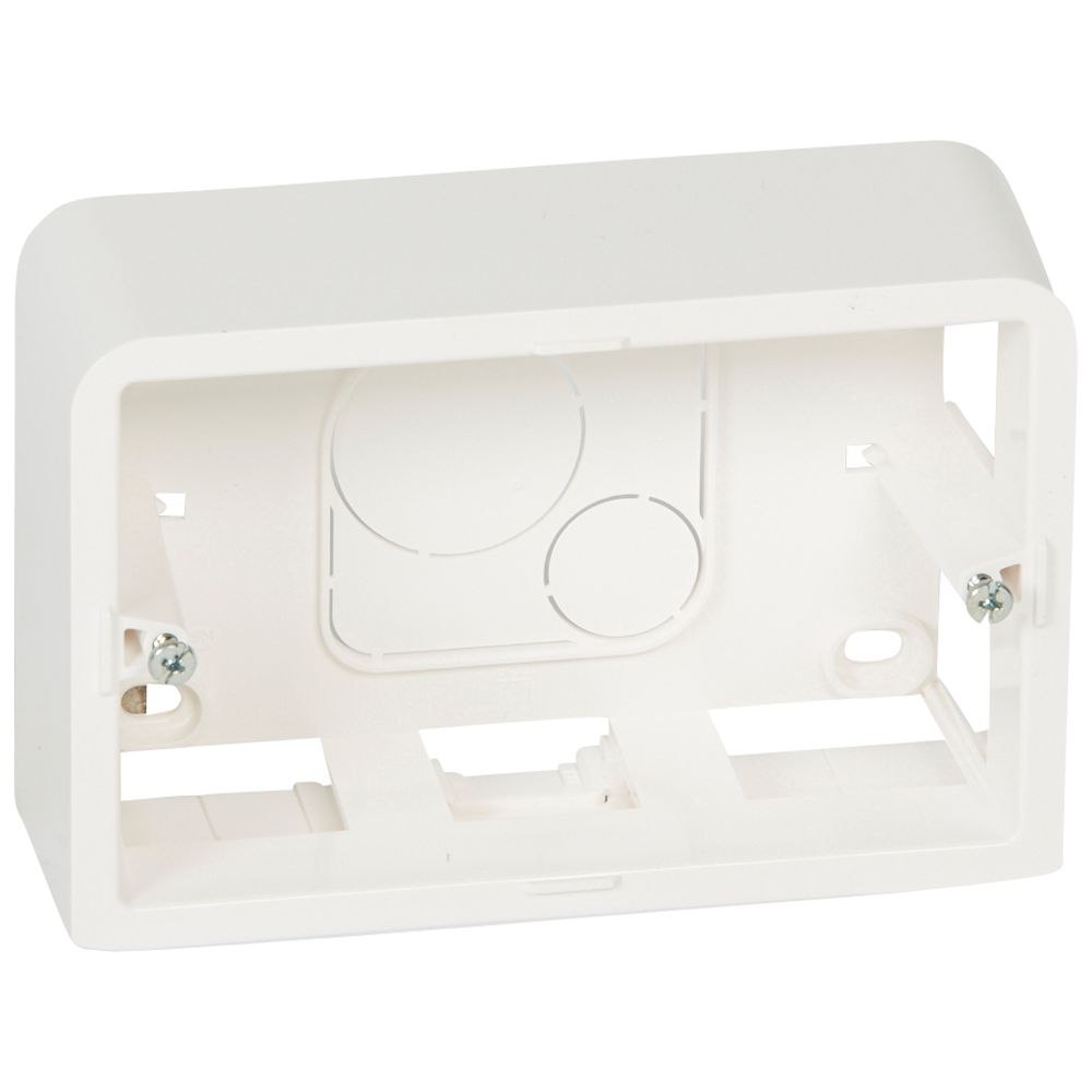LEGRAND 080289, Mosaic Surface Box, 3 Modules, 40 mm Depth